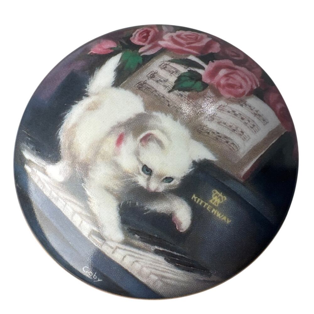 kitten on the keys music box by Zez Confrey 1991 Ardleigh Elliott & Sons works - Picture 2 of 7